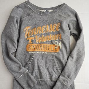 Tennessee Vols Crewneck Grey Sweathsirt Small